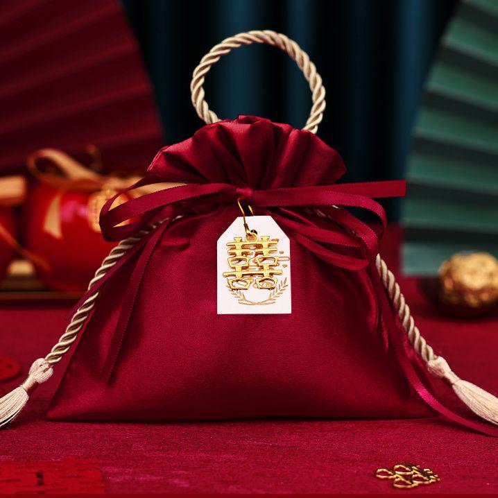 

Luxury Handheld Wedding Candy Gift Bag and Box Set 20 pcs Extra Large (19cm*19cm)