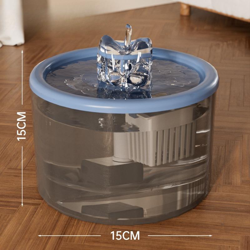 

Диспенсер для воды для кошек, Автоматическая циркуляция, Кормушка для питьевой воды для домашних животных, Поилка для котят, Миска для воды для кормления собак синий