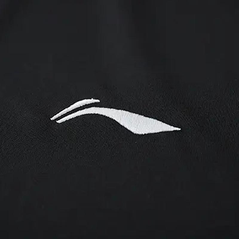 Li Ning Logo Print Simple Fashion Quick-Dry Breathable Comfortable Versatile Polo Shirt Short Sleeve Casual Sports Set Unisex sets YPLT027-1+AKLU881-1