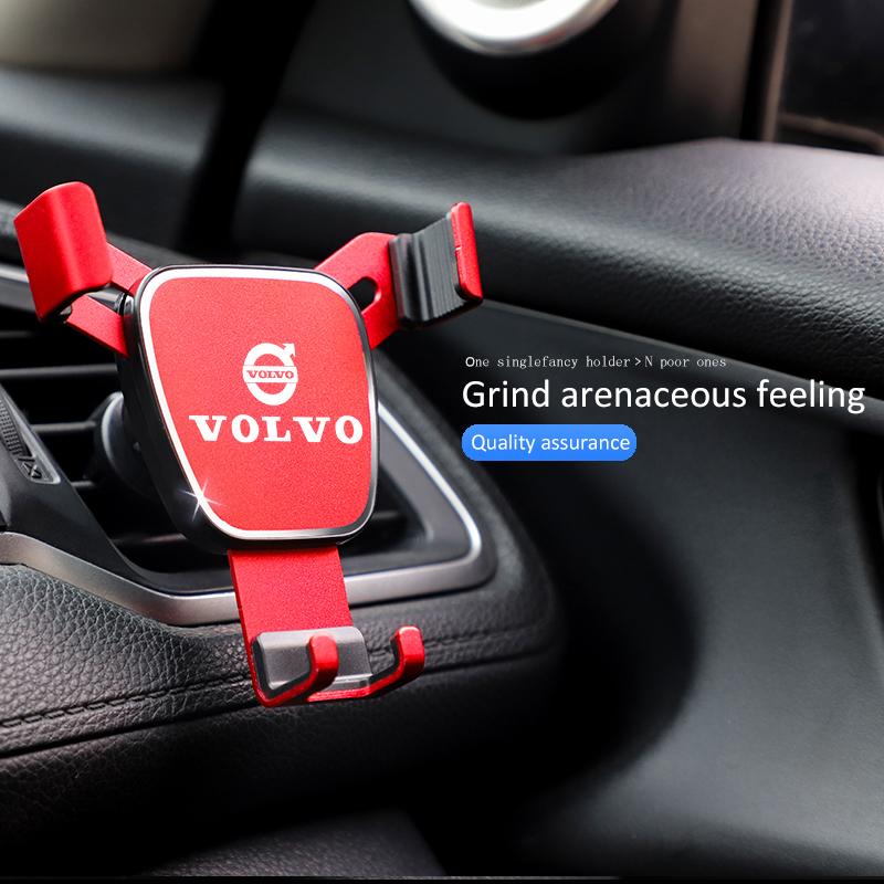 Car Phone Holder Auto Air-outlet Phone Fixed Bracket For Volvo Xc60 Xc90 V40 V60 S60 XC40 V50 V90 S80 C40 V70 XC70 C30 EX90 C70