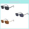 2024 New Polarized Sunglasses Anti-uv400 Driving Fishing Eyewear Full Metal Frame Men's High-end Shades