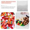 100 Pcs Aluminum Foil Candy Wrapper Tin Paper for Ice Cubes Packing BBQ Baby Safe to Use Perfect for Home Kitchen