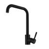 L-Shape Grey Painted Swivel Kitchen Faucet