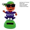 Auto-Stressabbau-Ornament Solar-Ornament, Halloween-Kürbis-Pirat Schwingende Figur, Zubehör Tanzende Schüttelkopfwagen Armaturenbrett