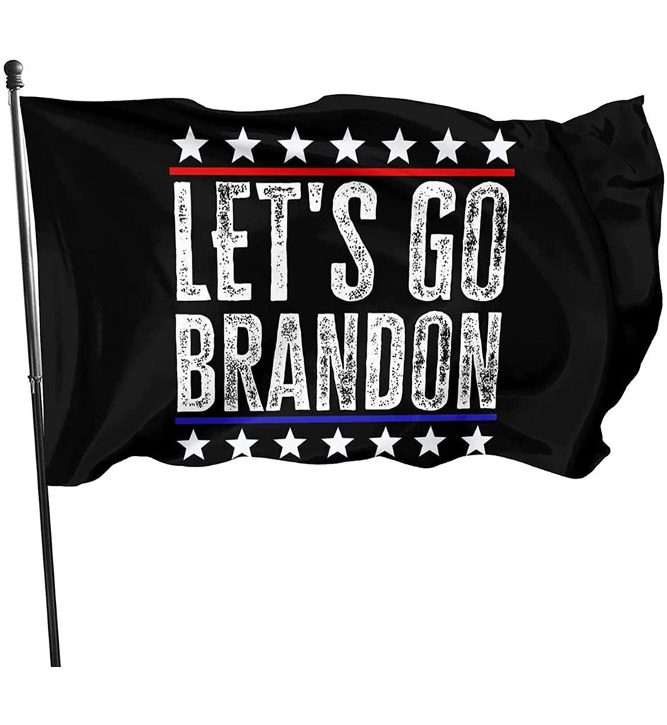 LET'S  BRANDON Flag 90*150cm Outdoor Banner Interior Decoration