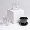 Haskoss B75 Wave Coffee Dripper with Crystal Eye Coffee Filter for Consistent Coffee Coffee, Clear