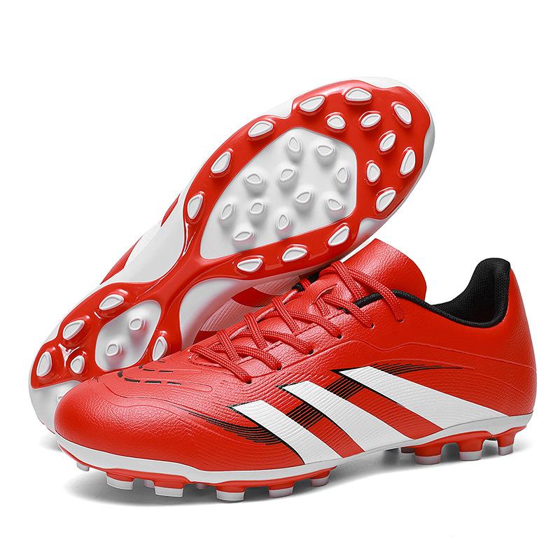 New non-slip broken nail football shoes adult men and women children long nail football training shoes short nail sneakers