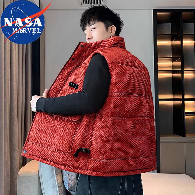 Мужской зимний утепленный жилет NASA MARVEL L красный