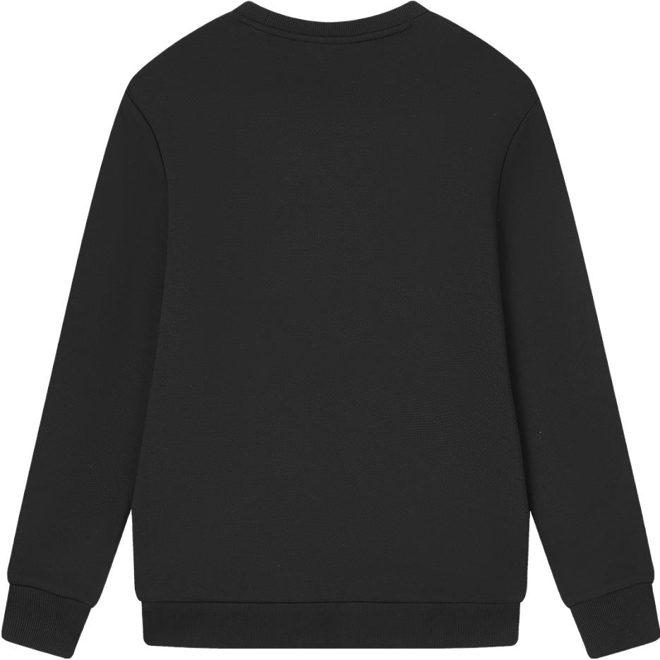 FILA X The Met 2023 Winter New Knit Pullover Casual Basic Crewneck American Sweatshirt Men sweatshirt Black F11M348217FBK