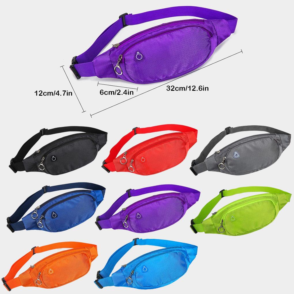Waist Bag Fanny Pack Sport Pouch Outdoor Accessories Money Storage Sweet Gift Multifunctional Large Capacity Sporting Supplies