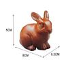 Hasenfigur Ornament Hasenfigur Kunst Heimdekoration Dekoration Hasenstatue Dekor für Garten Wohnzimmer Schlafzimmer Zuhause