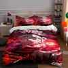 Fiery Character Illustration. Bedding Duvet Cover Sets Duvet Covers Pillowcases Gifts (1 * Duvet Cover 2 * Pillowcases, Without Duvet Insert)