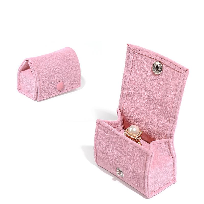 Velvet Rng Jewelry Box Multi-purpose Portable Mini Storage Box Ornament Multi-functional Jewelry Case Travel