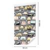 Wallpaper Colorful cars in Scandinavian style 50x1000
