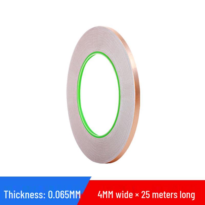 Double-Sided Conductive Copper Tape for Shielding, DIY Circuit Mods, Heat Dissipation, and Temperature Resistance