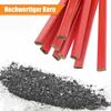 72 Pcs Crayon De Charpentier Octogonal Rouge Crayon En Bois Pour Menuisiers Crayon De Menuisier En Plomb Dur YYV