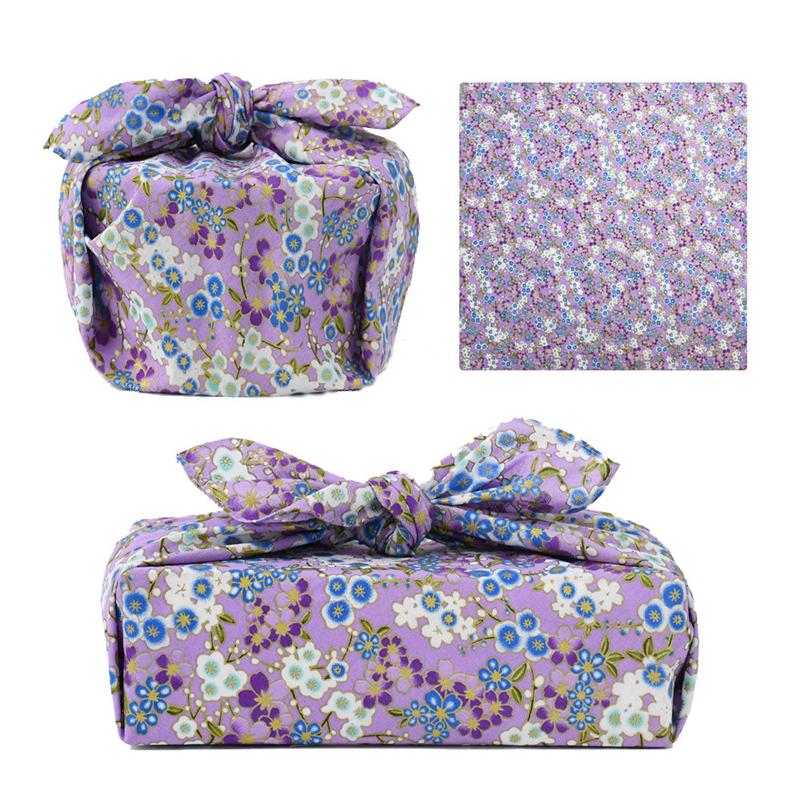 Japanese Style Lunch Box Bento Packaging Cloth Furoshiki Handkerchief Travel Picnic Portable Festival Gift Teacup Wrapping Towel