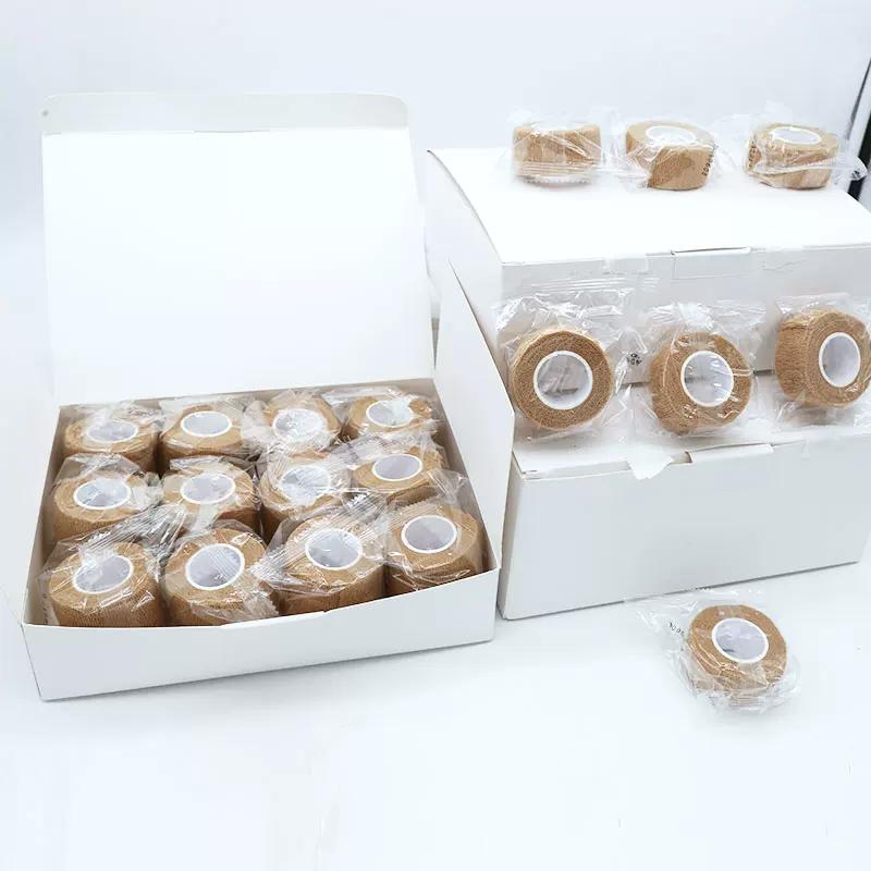 Elastic Self-Adhesive Bandage Boxed Sports Pressure Tape Elastic Sports Tape Protective Gear Wrist Guard Knee & Elbow Ankle Foot Basketball