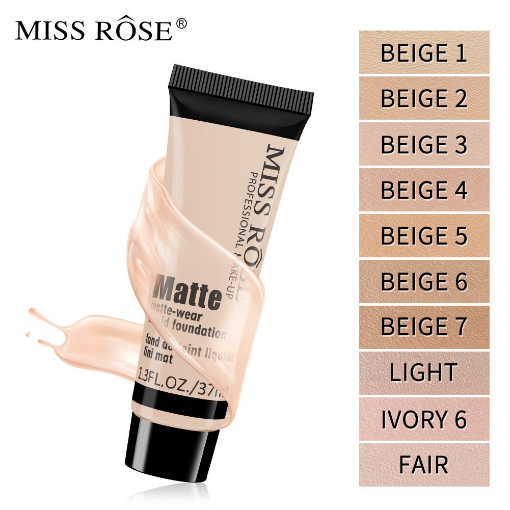 37ml Matte Moisturizing Foundation Make-up Concealer Foundation Cream Liquid Foundation