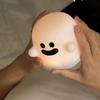 USB Rechargeable LED Night Light Silicone Atmosphere Table Lamp Ghost Cute Bedside Lamp  Halloween