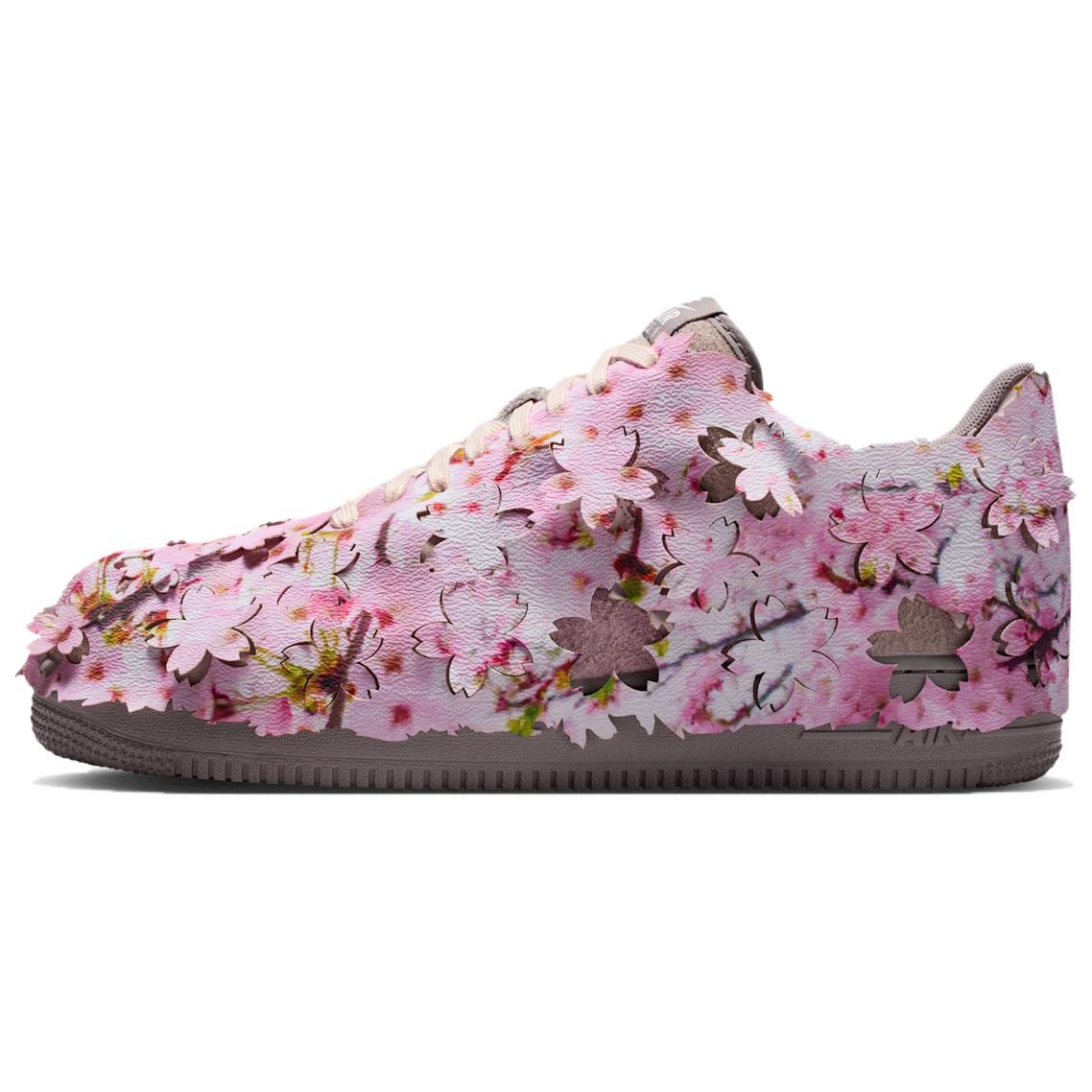 Nike Air Force 1 Skateboard Shoes Men s Gray Pink IQ3472-298 44