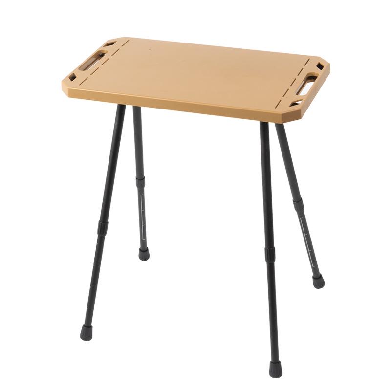 Portable Folding Tactical Camping Table - Small Plastic Picnic & Fishing Table