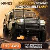 1/12 Full Scale RC Crawler 4-wheel Drive Off Road Remote Control Pickup Truck with Led Light Rechargeable Climbing Vehicle Hobby Toys for Boys Adult