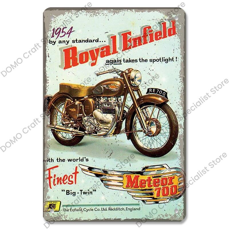 Vintage Motocross Poster Metal Tin Signs  Motorcycle Grand Prix Metal Plaque Retro Wall Decor for Garage Moto Club Man Cave