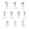 1-10pcs Micro-landscape Glow-in-the-dark Fairy Decoration Toy Modern Resin Crafts Cute Anime Alien Funny Fluorescent Decorations
