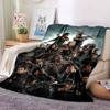 The Walking Dead Blanket Ultra Lightweight Soft Plush Flannel Throws Blanket for Sofa Bed Couch Best Office Gifts