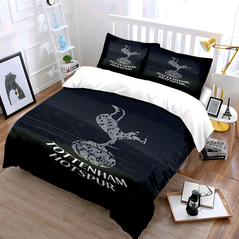 Haan, bal, "Tottenham Hotspur". Beddengoedsets Dekbedovertreksets Dekbedovertrekken Kussenslopen(1 * Dekbedovertrek 2 * Kussenslopen zonder dekbedvulling)