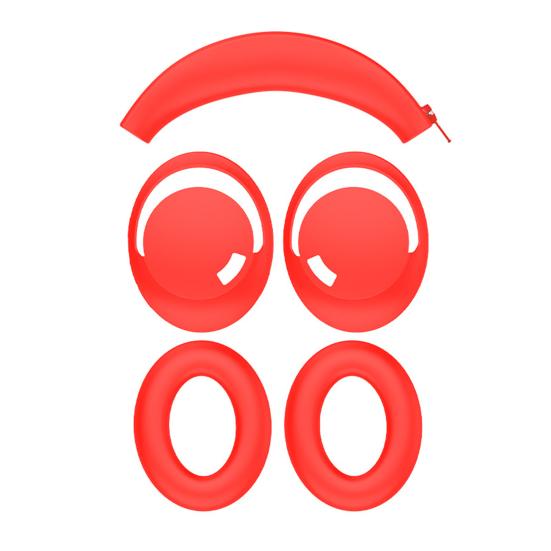 Carcasă de Protecție din Silicon pentru Căști 1MORE SonoFlow Protector pentru Căști Wireless Skin Shell Capac pentru Banda de Susținere Tampoane pentru Urechi Pernuțe Înlocuire