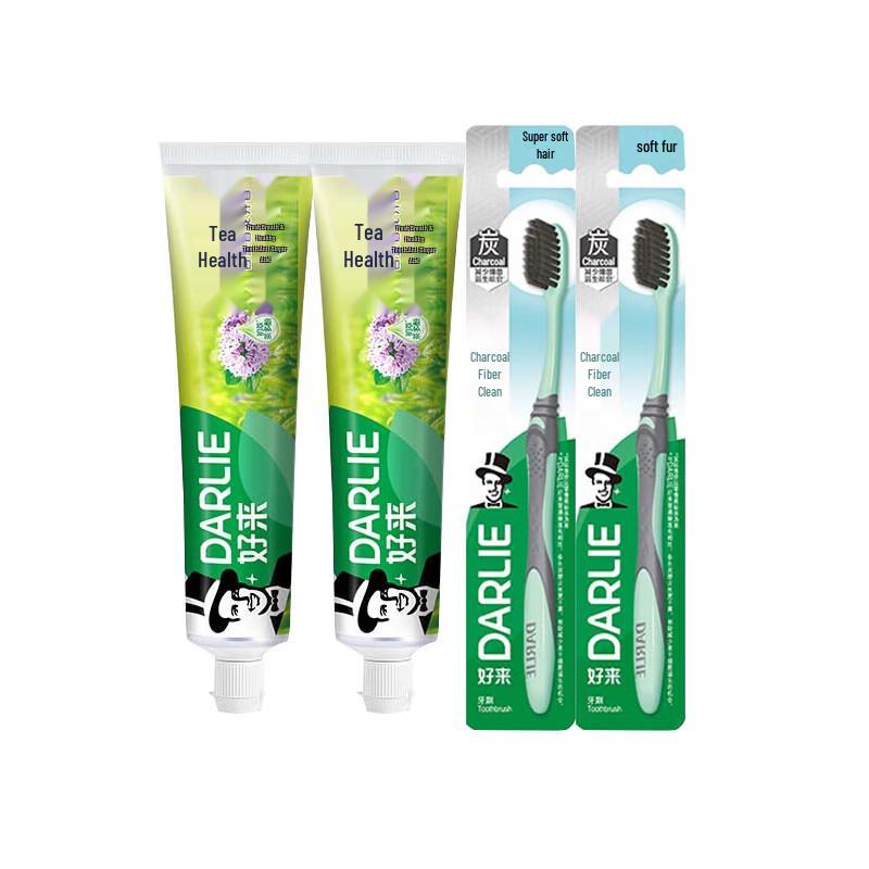 

Darlie Tea Tree Basil Longjing Toothpaste Set