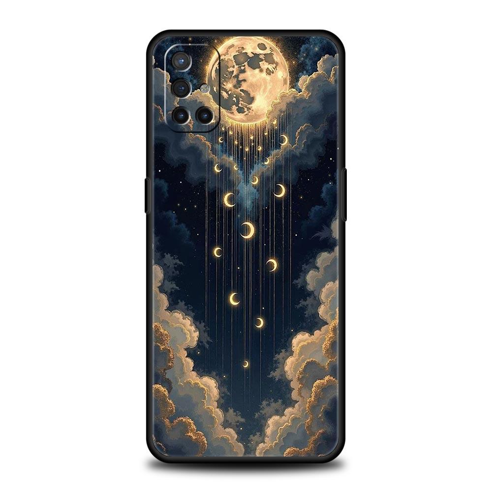 Phone Case For Oneplus 13R 13 12 10T 11 R10 Nord N100 N200 N10 9 9R CE 2 3 Z Pro Lite 5G Soft TPU Cover Fashion Starry Sky Stars