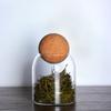 Nordic Transparent Glass Storage Jar - Creative Home & Office Decor for Desk or Wine Cabinet