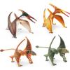 Realistic Pvc Jurassic Dinosaur Model For Kids Featuring Toothless Pterodactyl Display
