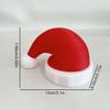 Trailer Hitch Cover Funny Car Trailer Coupling Cap Christmas Santa Hat Hitch Cover Holiday
