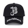 BLACKBLOND BBD Sketch Logo Trucker Mesh Cap (Black)