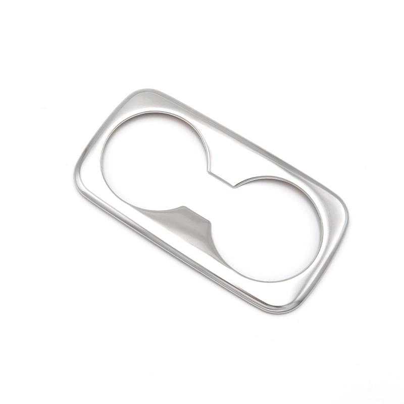 

Для Hyundai Tucson NX4 2022 2023 Hybrid N Line автомобільне сидіння заднього ряду Тримач чашки для води Кришка накладка Аксесуари з нержавіючої сталі срібний