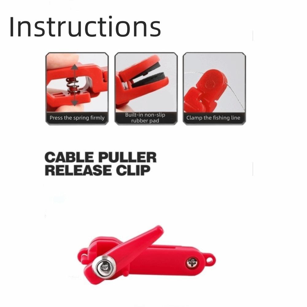 Durable Downrigger Release Clip Heavy Tension Fishing Tension Tool Fishing Release Clip Trolling