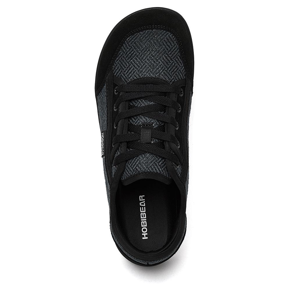 Barefoot Shoes Mens Womens | Zero Drop | Wide Toe | Minimalist Cowhide Leather Lace Up Fashion Sneakers