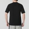 Adidas Sports Lifestyle Series Brand Logo Simple Round Neck Breathable Short Sleeve T-Shirt Men Tops Black JY8562