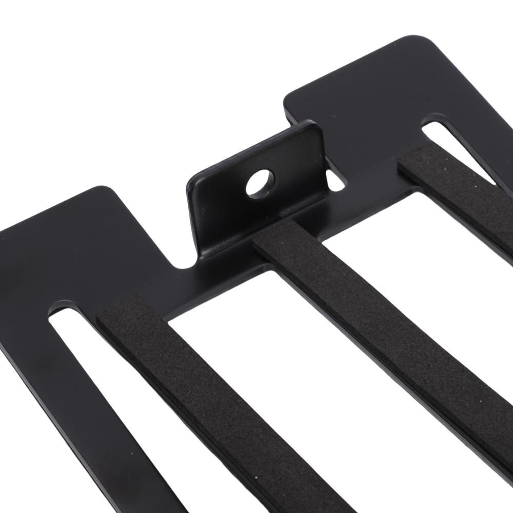 2PCS Tilted Speaker Risers Anti Vibration Pad Bookshelf Speaker Stands Desktop Use