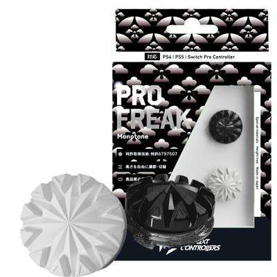 Pro Freak V2 Konvexný Freak Monotónny Čiernobiely PS4 PS5 Switch Pro Kompatibilný Plynulé Nastavenie Výšky Vyrobené v Japonsku 5.5mm-8.3mm