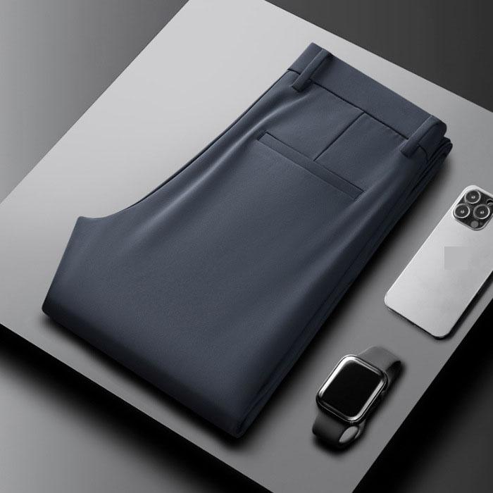 

Новые осенние и зимние мужские брюки, трендовые универсальные повседневные брюки, мужские свободные прямые брюки корейской версии, деловые эластичные повседневные брюки для мужчин 40