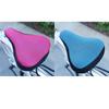 1-6Pcs Bicycle Saddle 3D Soft Bike Seat Cover Cycling Silicone Seat Cushion Cycling Breathable Saddle Comfortable Bicycle Bike