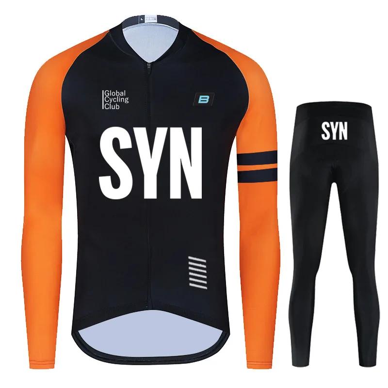 

2025 Autumn Cycling Jersey Set BIEHLER Long Sleeve Quick-Dry Bicycle Clothing MTB Maillot Ropa Ciclismo Road Bike Sports Wear 3XL