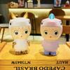 Style Cartoon Dinosaur Figurine Cute Resin Ornament For Office Couple Toy Gift