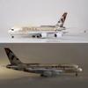1/160 Large Scale 47CM Airplane Model for A380 Etihad Resin Plane Model Souvenir Aviation Enthusiasts Toy Gifts