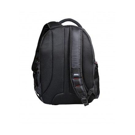 PORT DESIGNS | Fits Up To Size 15.6" | Courchevel | Backpack | Black | Shoulder Strap